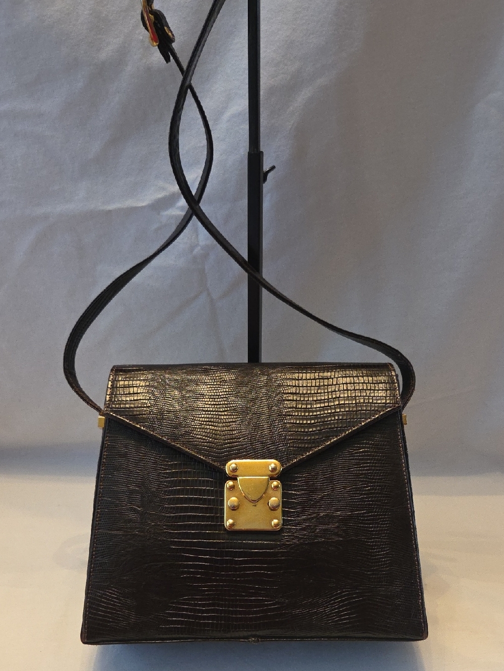 Corello Reptile Texture Crossbody Bag